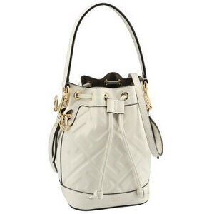 Fendi Montresor Diagonal FF Leather Shoulder Bag Crossbody